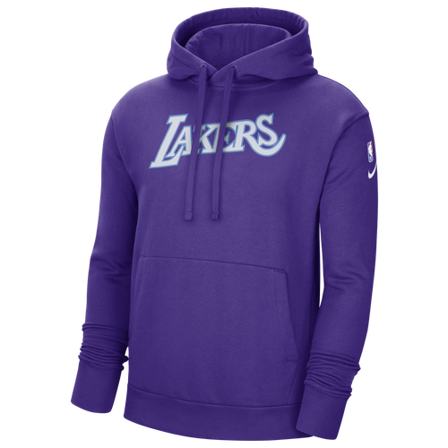 

Nike Mens Los Angeles Lakers Nike Lakers Essential NBA Pullover Hoodie - Mens Field Purple Size XL