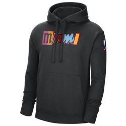 Men's - Nike Heat Essential NBA Pullover Hoodie - Black/Multi