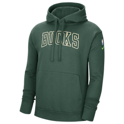 Men's - Nike Bucks Essential NBA Pullover Hoodie - Green