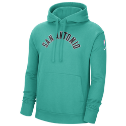 Men's - Nike Spurs Essential NBA Pullover Hoodie - Green/Black