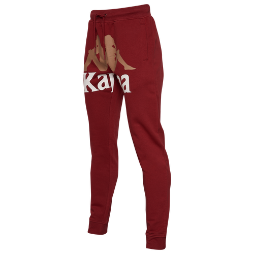 

Kappa Mens Kappa Authentic Anvest Joggers - Mens Maroon/White Size L