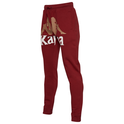 

Kappa Mens Kappa Authentic Anvest Joggers - Mens Maroon/White Size XL