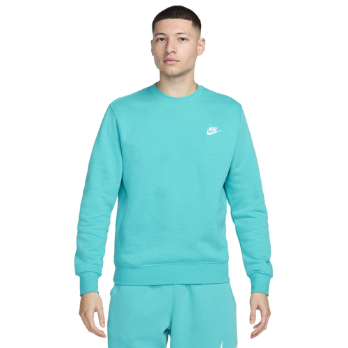 MENS - Nike Club Crew - White/Dusty Cactus