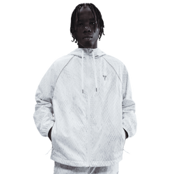 Men's - Nike Kobe Light Winter Woven Jacket - White/White
