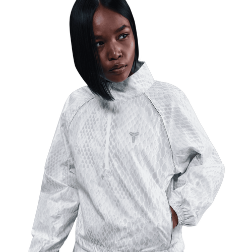 Nike Kobe Light Weight Woven Jacket - Nike Reflective Silver/White