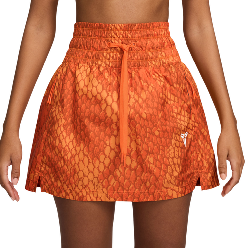 Nike Kobe Woven Skirt - Nike Orange/Silver