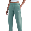 Nike NSW Club Fleece Mid Rise Pants Wide - Nike Cannon/White
