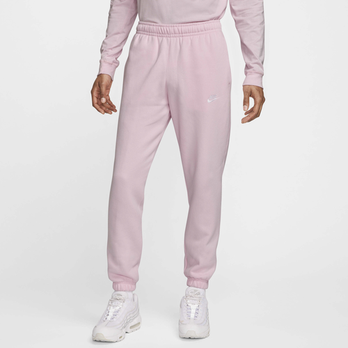 

Nike Mens Nike Club Cuffed Pants - Mens Pink Foam/Pink Foam/White Size S