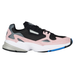 Women's - adidas Originals Falcon - Black/Black/Light Pink