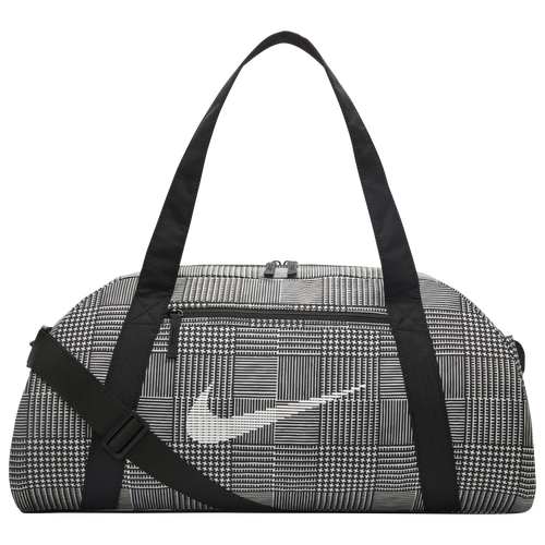 

Nike Womens Nike Gym Club Plaid Bag - Womens Sail/Black/White Size One Size