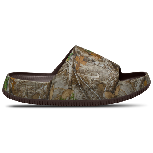 MENS - Nike RealTree Calm Slides - Brown/Camo