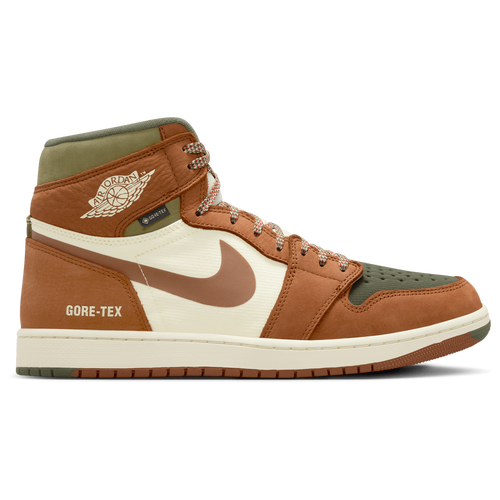 Shop Jordan Mens  Aj 1 Element In Brown/green/red