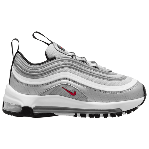 

Nike Boys Nike Air Max 97 - Boys' Preschool Shoes Metallic Silver/Red Size 03.0