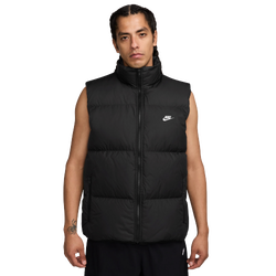 Men's - Nike Club Puffer Vest 550 - Black/Black