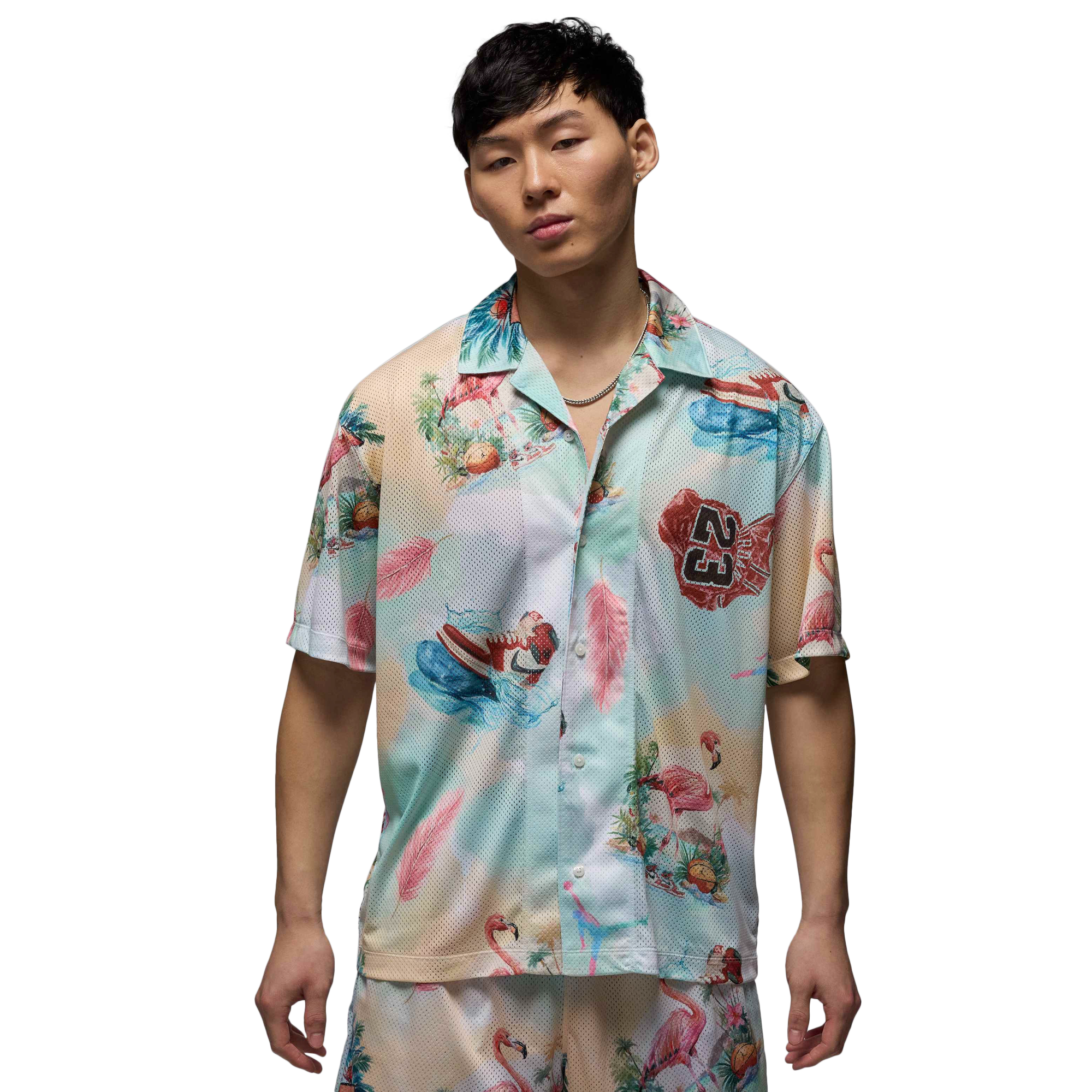 Jordan Essential SMR PK Printed Camp Top | Foot Locker