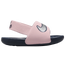 Nike Kawa Slide SE - Girls' Toddler Pink/Midnight Navy/Silver