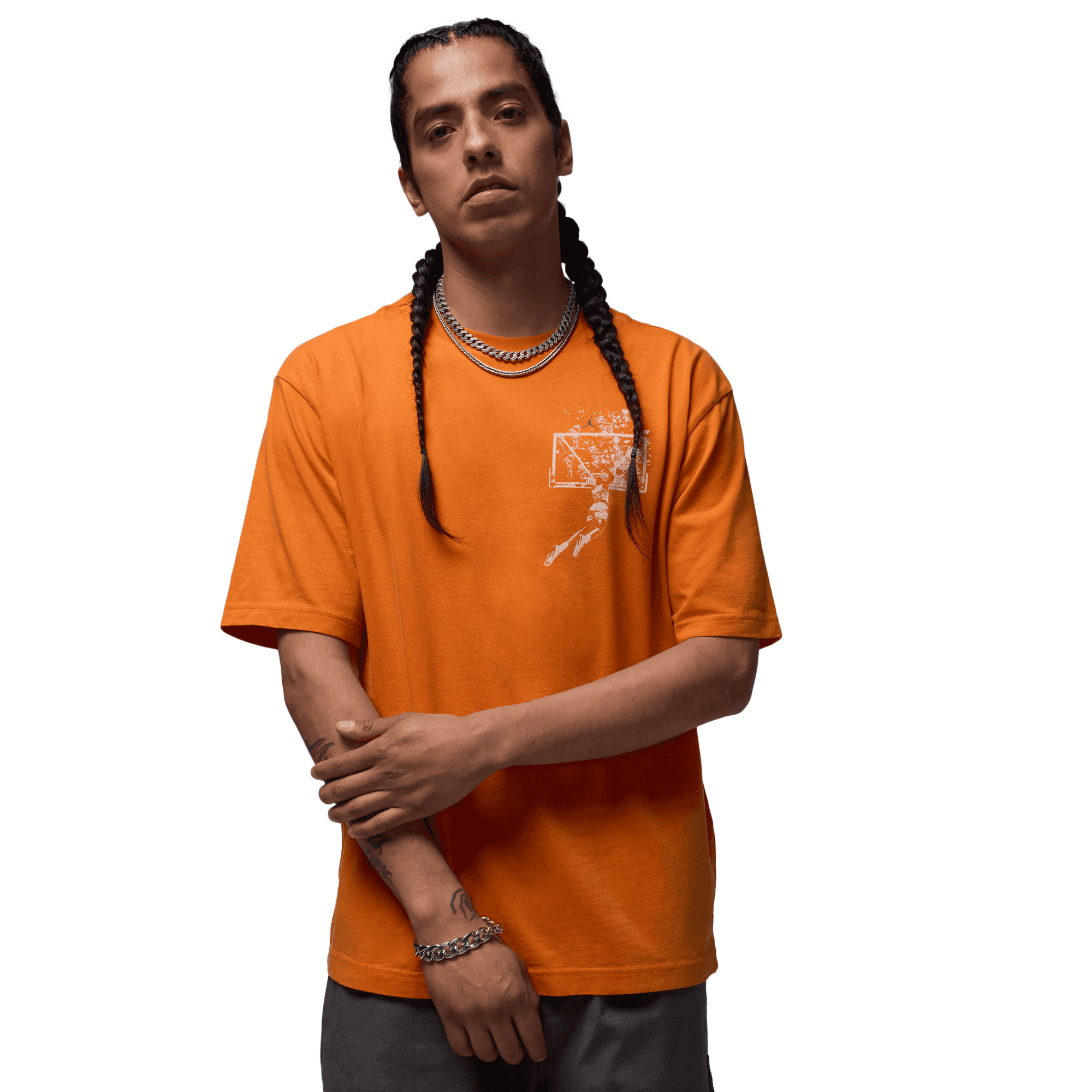 Jordan Brooklyn SBB Oversize GFX Short Sleeve Crew | Foot Locker