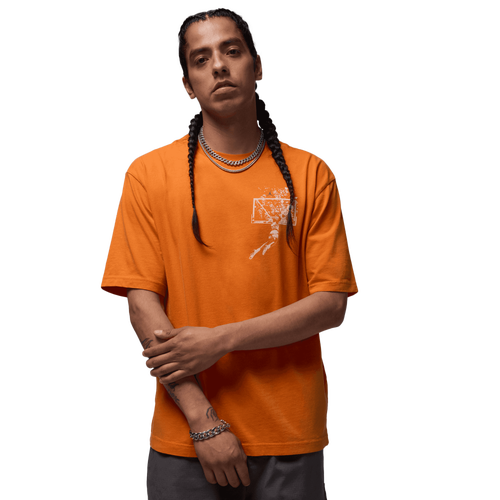  - Jordan Brooklyn SBB Oversize GFX Short Sleeve Crew - Starfish/Sail