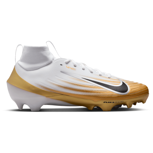 Nike Mens Zoom Air Vapor Pro 1 - Football Shoes - Black / Mtlc Gold / White Size 9.5
