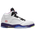 Jordan Retro 5 - Men's White/Ghost Green/Court Purple