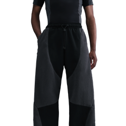 Men's - Nike Tech Windwall Open Hem Pants - Black/Black/Anthracite