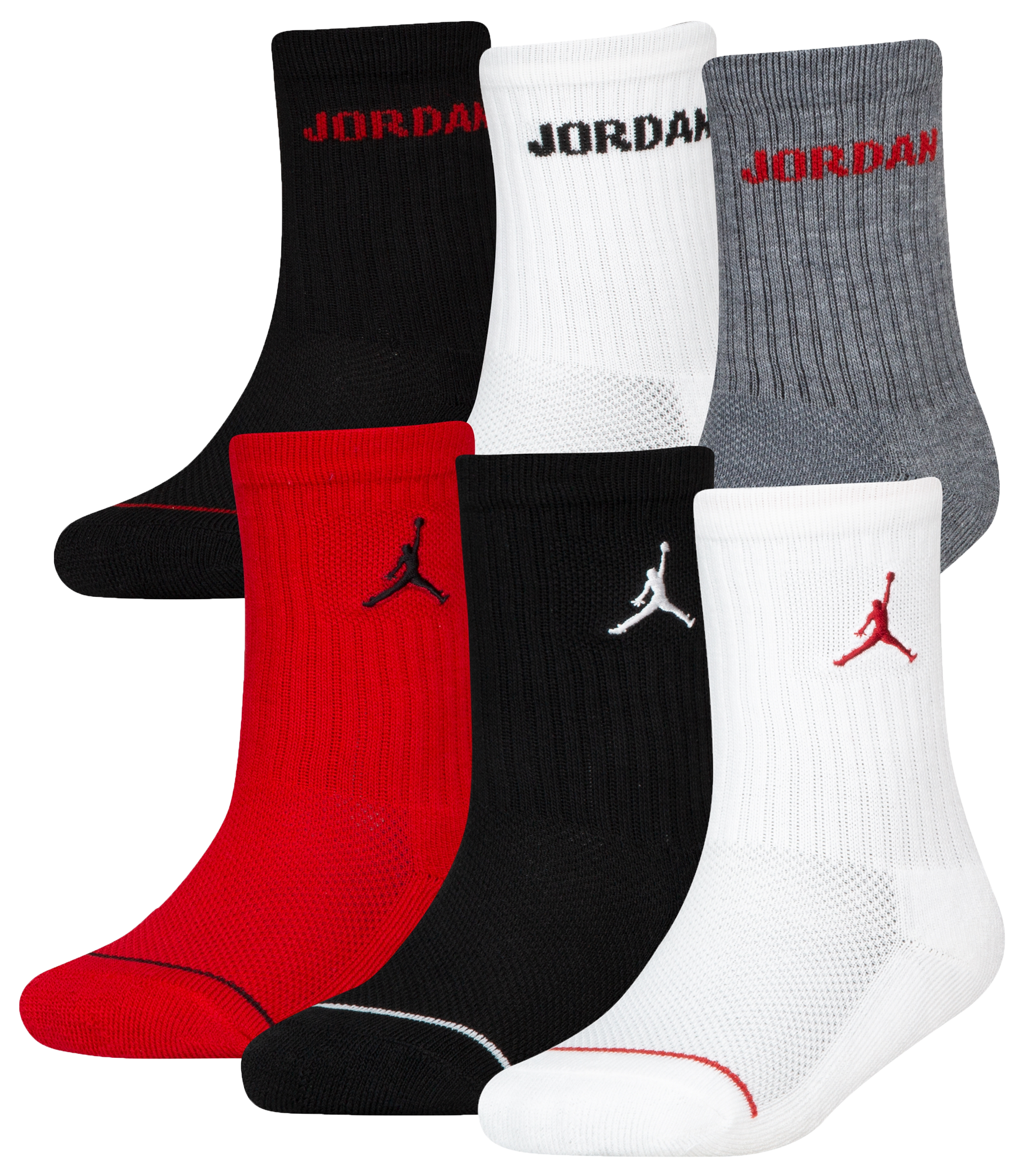 blue and white jordan socks