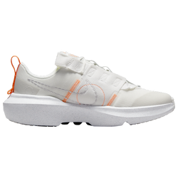 Girls' Grade School - Nike Crater Impact - White/Grey Fog