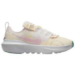 Girls' Grade School - Nike Crater Impact - Summit White/Pink Foam/Coconut Milk