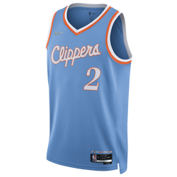 Men's - Nike Heat Moment Swingman Jersey - Blue/White