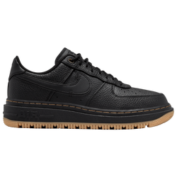 Men's - Nike Air Force 1 Luxe - Black/Bucktan