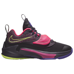 Boys' Grade School - Nike Freak 3 - Cave Purple/Light Lemon Twist/Pink Blast