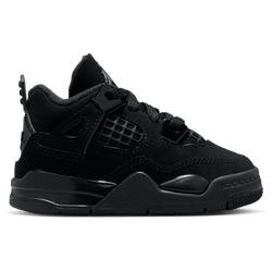 Boys' Toddler - Jordan Jordan Retro 4 Remastered - Black/Black/Light Graphite