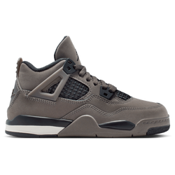Boys' Preschool - Jordan AJ 4 Retro OG - Black/Cavestone