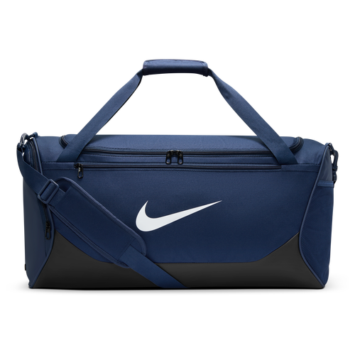 ADULT - Nike Brasilia Medium Duffel X - Black/White Midnight Navy