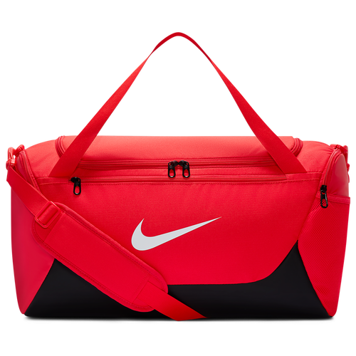ADULT - Nike Brasilia Small Duffel - Black/White University Red