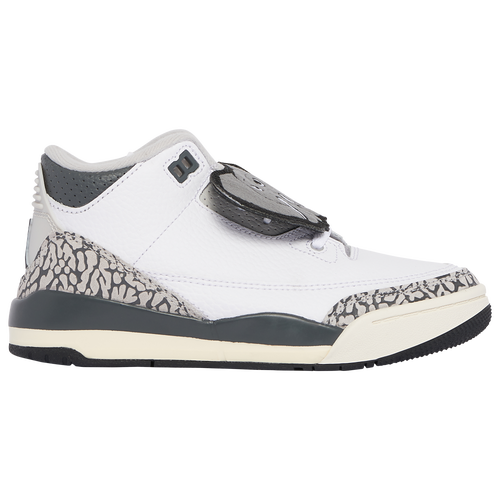 

Jordan Boys Jordan Retro 3 - Boys' Preschool Shoes White/Black/Grey Size 03.0