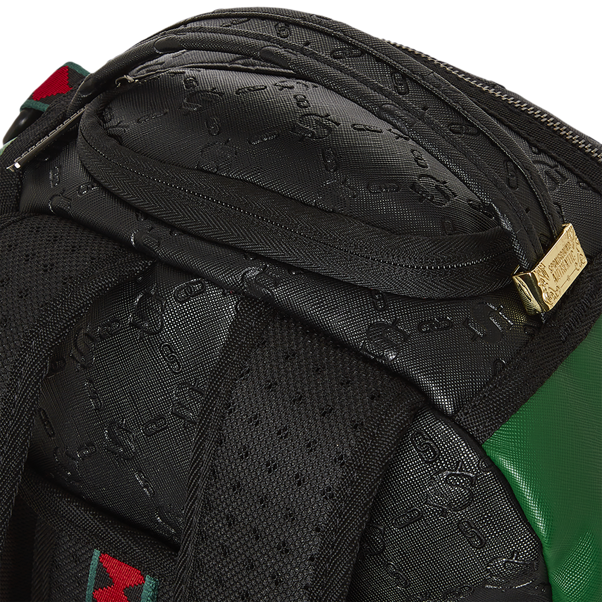 logo-patch duffle bag, Sprayground