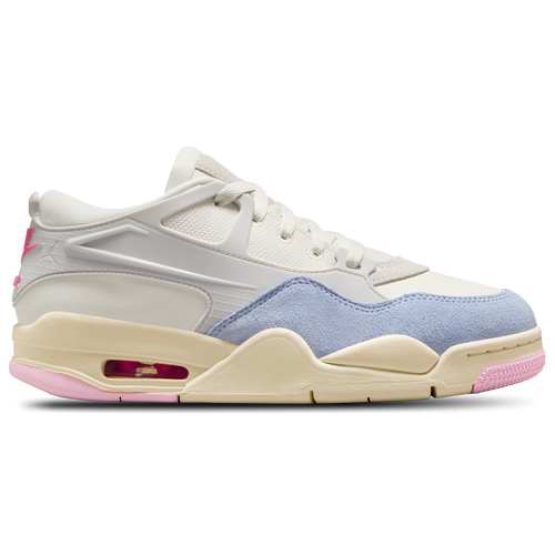 Women's - Jordan Air Jordan Retro 4 Remastered Easter - Light Blue/Photon Dust Hyper Pink