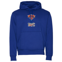 NBA NEW YORK KNICKS CLASSIC MEN'S PO HOODIE (ROYAL BLUE) – Pro