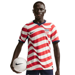Men's - Nike US Home Authentic Match Jersey - Sail/Midnight Navy