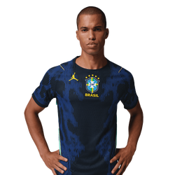 Men's - Jordan Brasil Away Jersey - Infrared 23/Black
