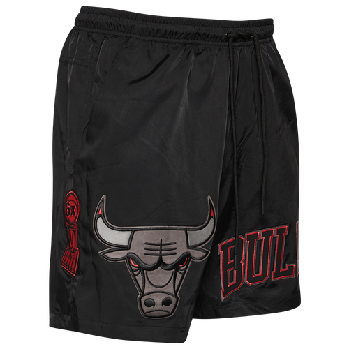 

Pro Standard Mens Chicago Bulls Pro Standard Bulls Infrared Shorts - Mens Black/Red Size L