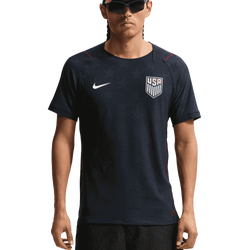Men's - Nike US Away Authentic Match Jersey - Dark Obsidian/University Red