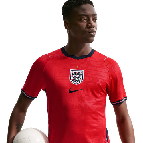 MENS - Nike England 2026 Stadium Away Jersey - White/Speed Red Obsidian
