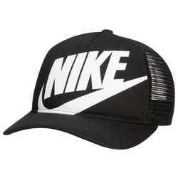 Boys' Grade School - Nike Rise CB Trucker Cap - Black/White