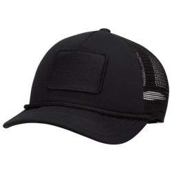 Adult - Nike Dri-FIT Rise Futura Trucker Cap - Black/Black