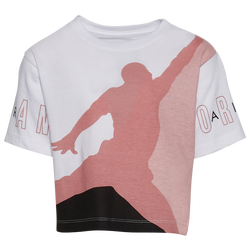 Girls' Preschool - Jordan Jumpman Block T-Shirt - White/Beige