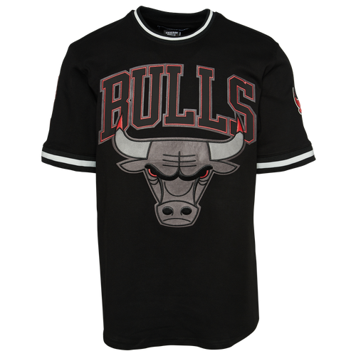 

Pro Standard Mens Chicago Bulls Pro Standard Bulls T-Shirt - Mens Black/Red Size S