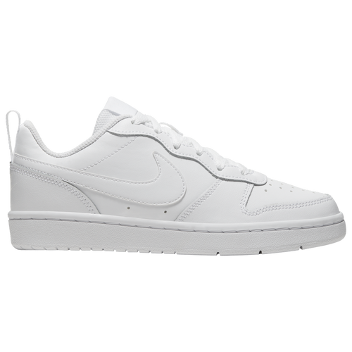 

Nike Boys Nike Court Borough Low 2 - Boys' Grade School Basketball Shoes White/White Size 07.0