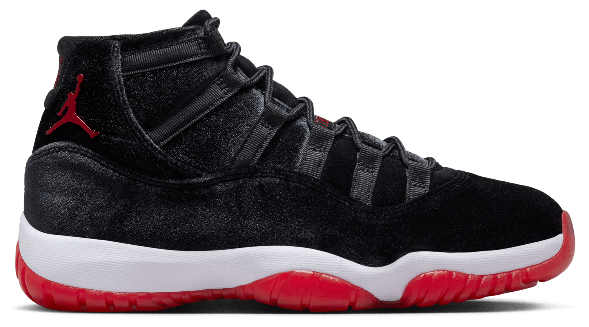 Red jordans 11 footlocker on sale